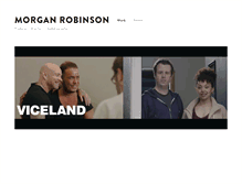 Tablet Screenshot of morganrobinson.com